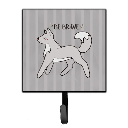 Carolines Treasures Nursery Be Brave Wolf Leash or Key Holder BB7472SH4